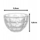 Bowl 11x6,8cm Aquamarine Em Vidro
